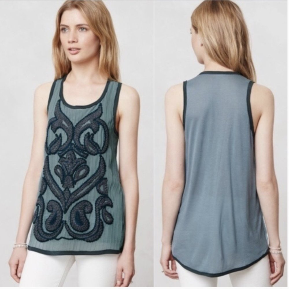 Dolan Acadia Embroidered Tank